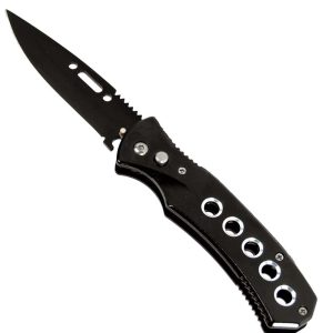Automatic Heavy Duty Knife with 5 hole handle