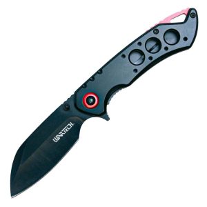 Assisted Open Folding Pocket Knife, Handle w/ Accents